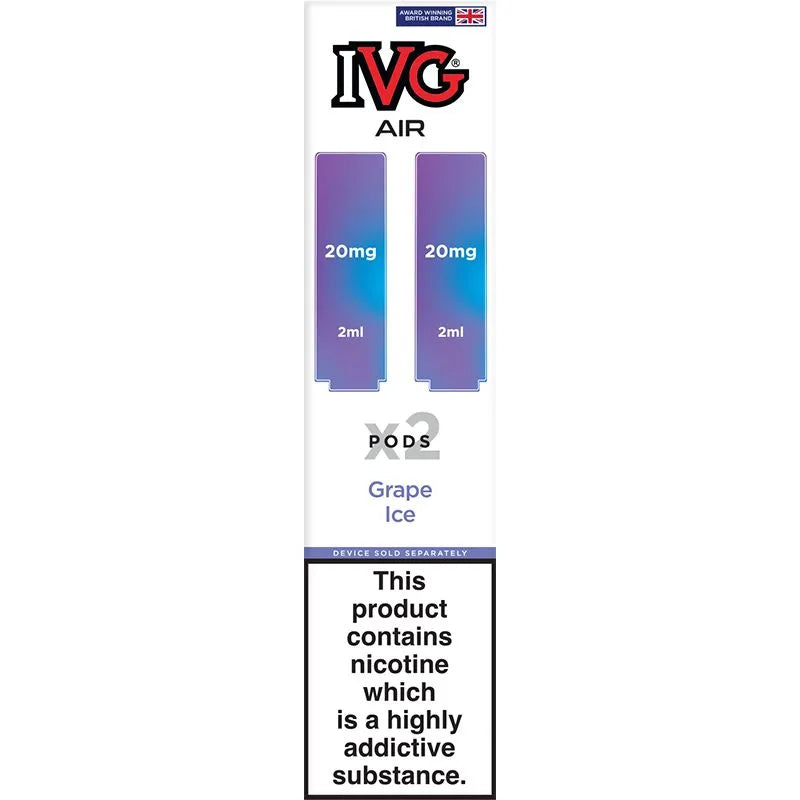 IVG Air Grape Ice Pods 2 Pack