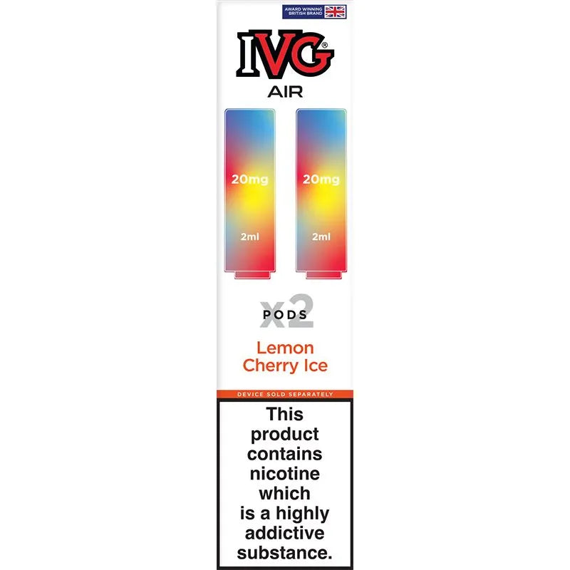 IVG Air Lemon Cherry ice Pods 2 Pack