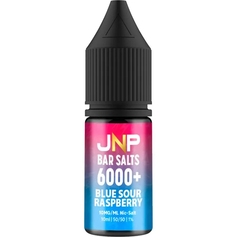 JNP Bar Salts 6000+ Blue Sour Raspberry E-Liquid 10ml