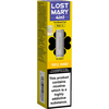 Triple mango flavoured Lost Mary 4in1 pod pack on a white background