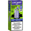 Berry apple peach Lost Mary 3200 pod kit box on a white background