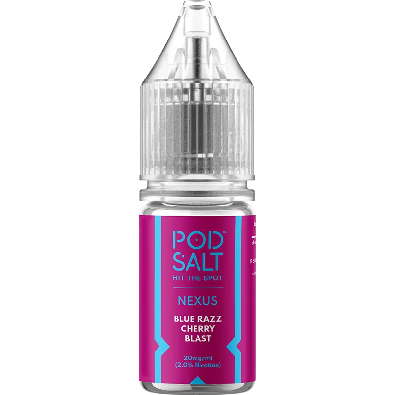 Pod Salt Nexus Blue Razz Cherry Blast E-Liquid 10ml