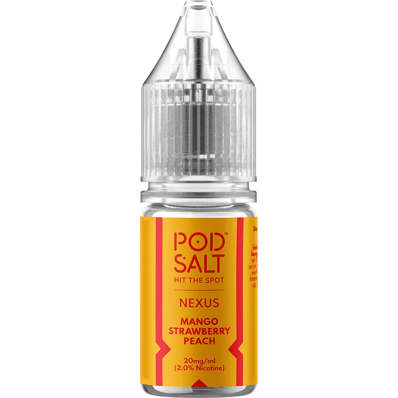 Pod Salt Nexus Mango Strawberry Peach E-Liquid 10ml