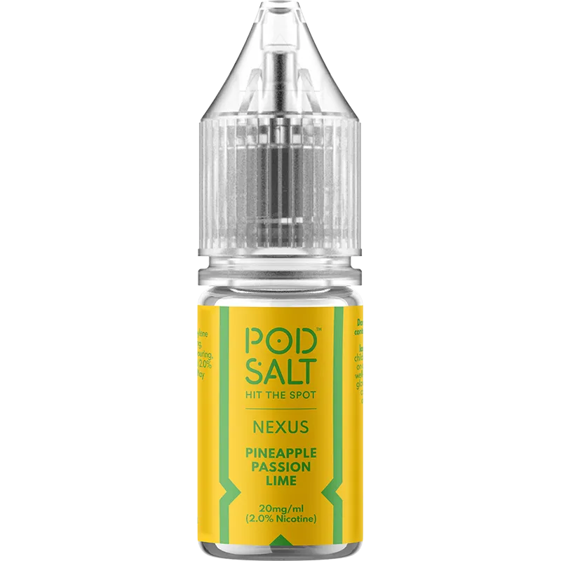 Pod Salt Nexus Pineapple Passion Lime E-Liquid 10ml