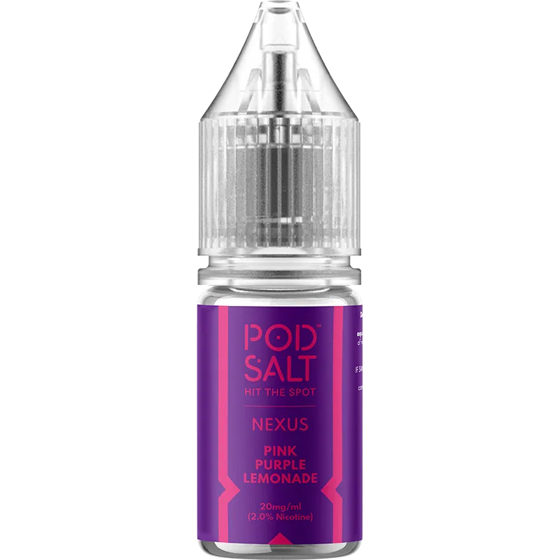 Pod Salt Nexus Pink Purple Lemonade E-Liquid 10ml