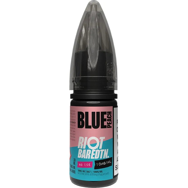 Riot BAR EDTN NO ICE Blue Peach E-Liquid 10ml