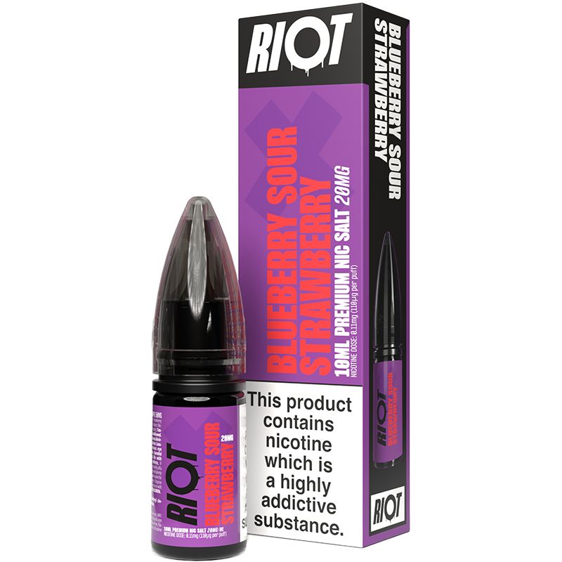 Riot X Blueberry Sour Strawberry E-Liquid 10ml