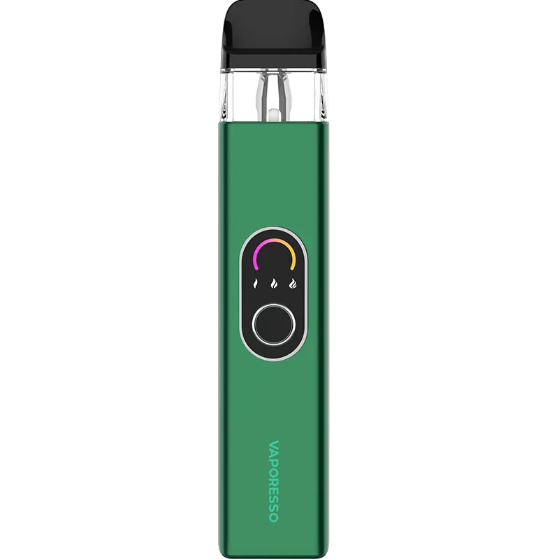 Vaporesso XROS 4 front in green.