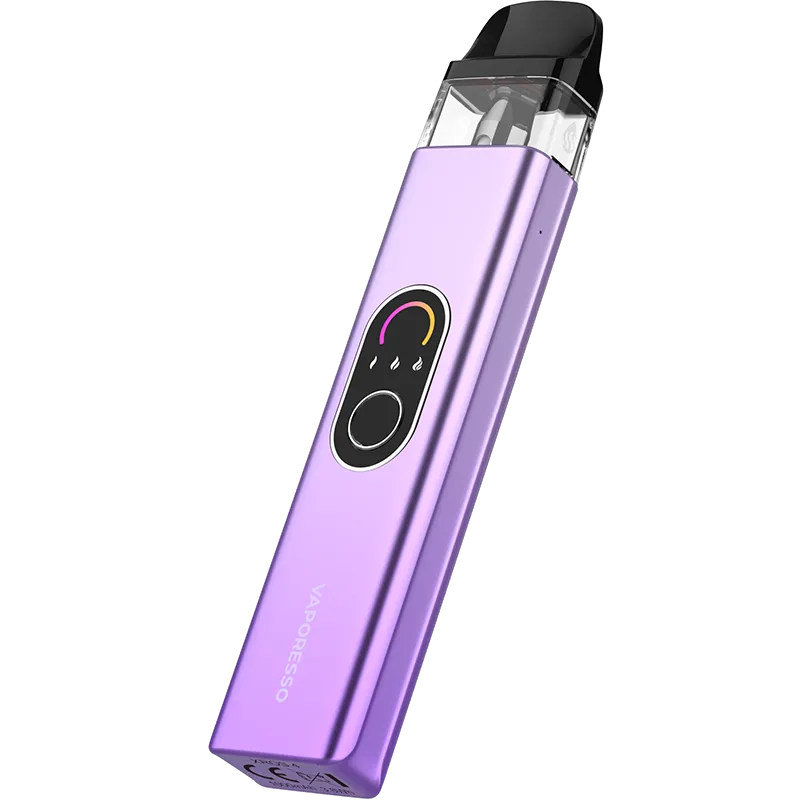 Vaporesso XROS 4 three quarter in lilac.