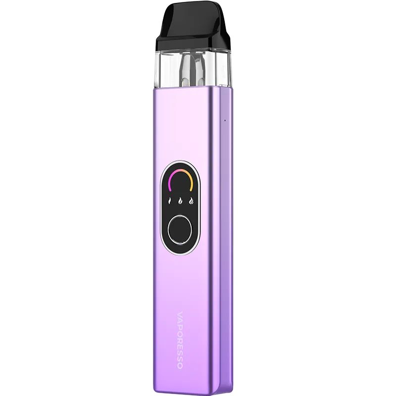 Vaporesso XROS 4 front/side in lilac.