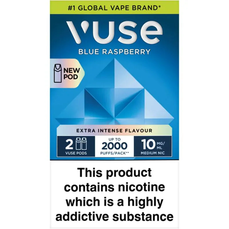 Vuse Blue Raspberry Pods 2 Pack