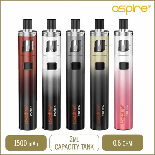 Kit e-cigarette PockeX AIO de Aspire, cigarette électronique