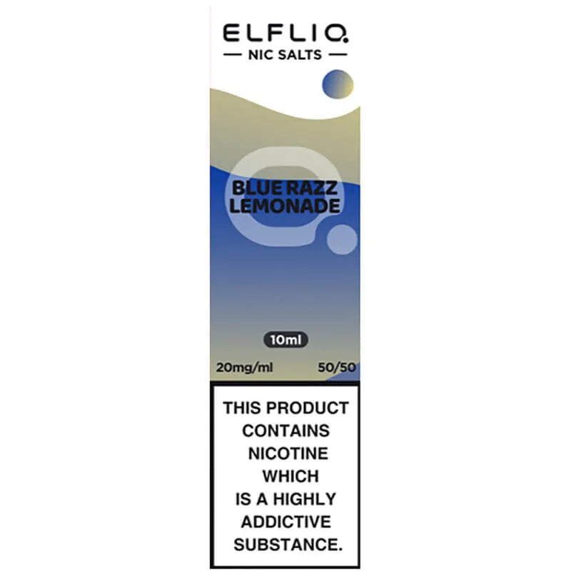 Elfliq by Elf Bar Blue Razz Lemonade E-Liquid 10ml box