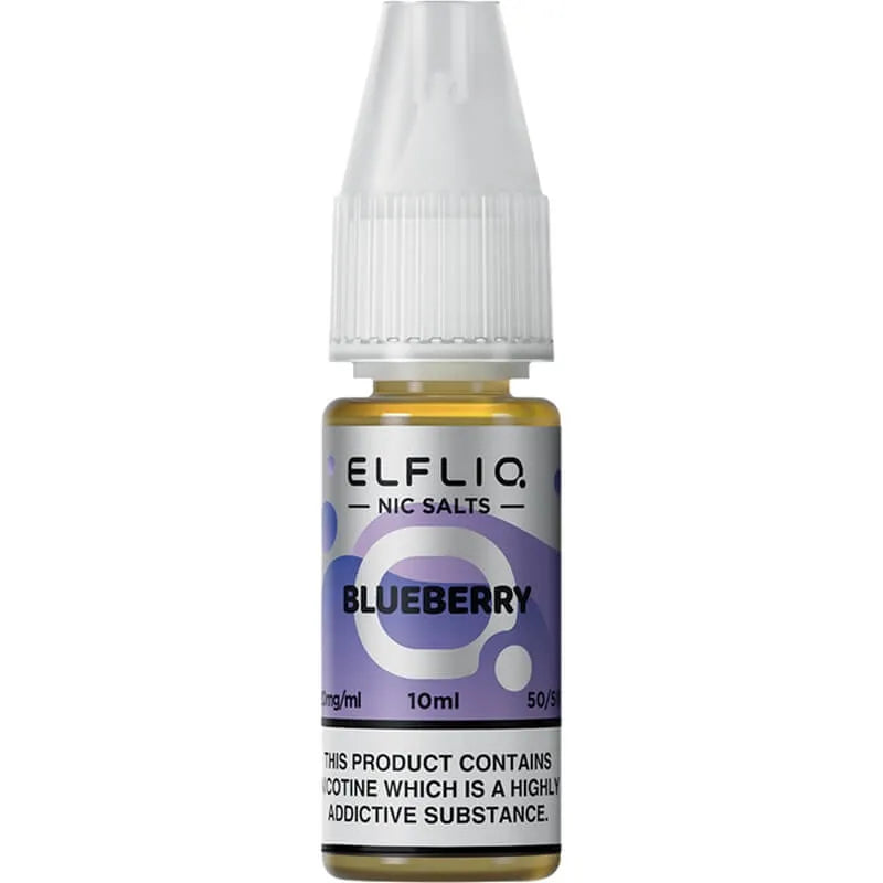 Elfliq by Elf Bar Blueberry E-Liquid 10ml bottle