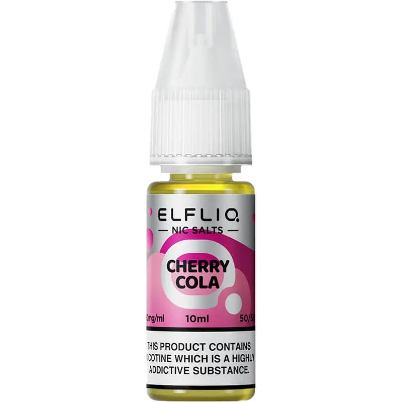 ELFLIQ by Elf Bar Cherry Cola E-Liquid 10ml bottle