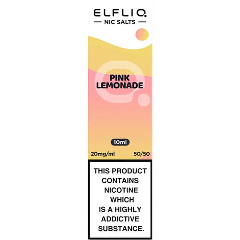 Elfliq by Elf Bar Pink Lemonade E-Liquid 10ml box