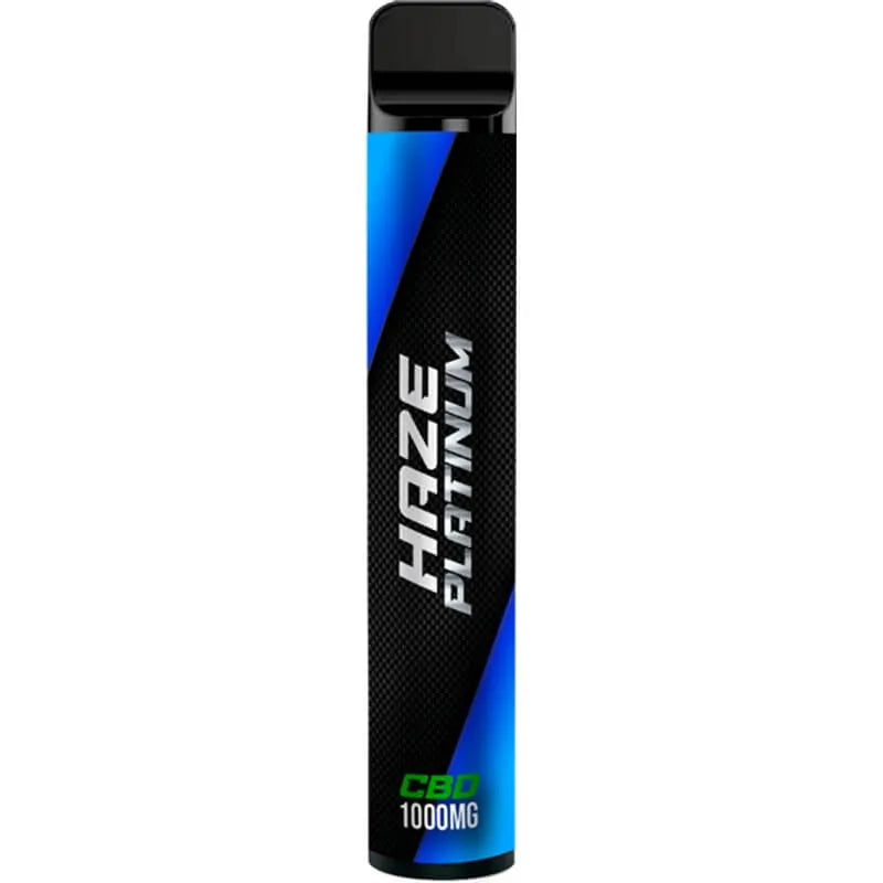 Haze CBD Platinum Blue Razz 1000mg CBD Disposable Vape 6ml