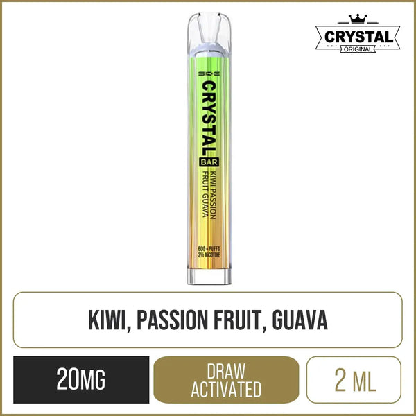 Kiwi Passion Fruit Guava SKE Crystal Plus Pods