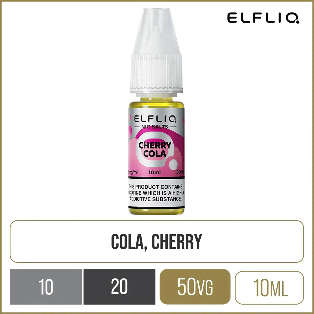 ELFLIQ by Elf Bar Cherry Cola E-Liquid 10ml