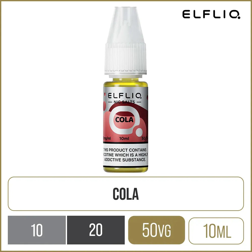 ELFLIQ by Elf Bar Cola E-Liquid 10ml