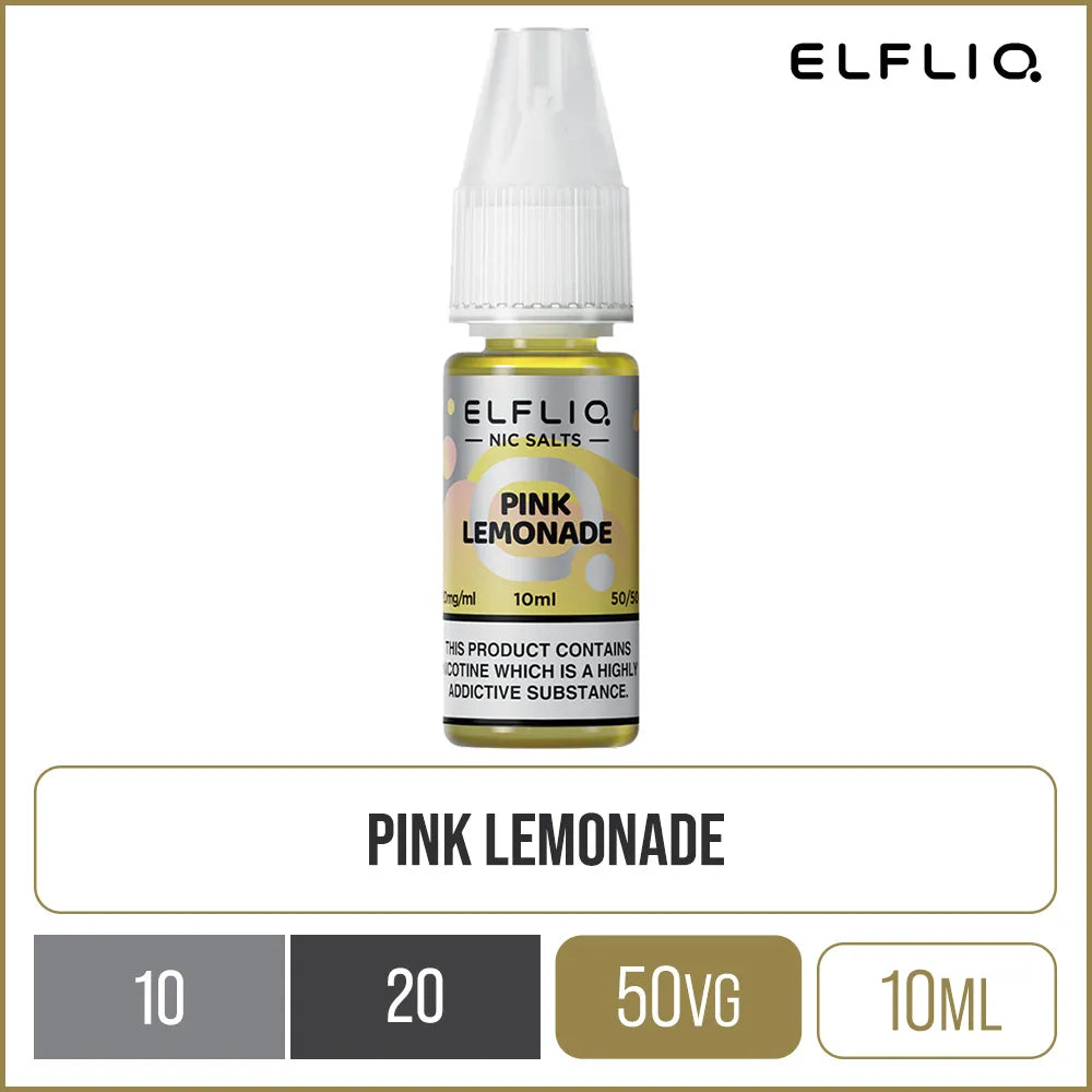 Elfliq by Elf Bar Pink Lemonade E-Liquid 10ml