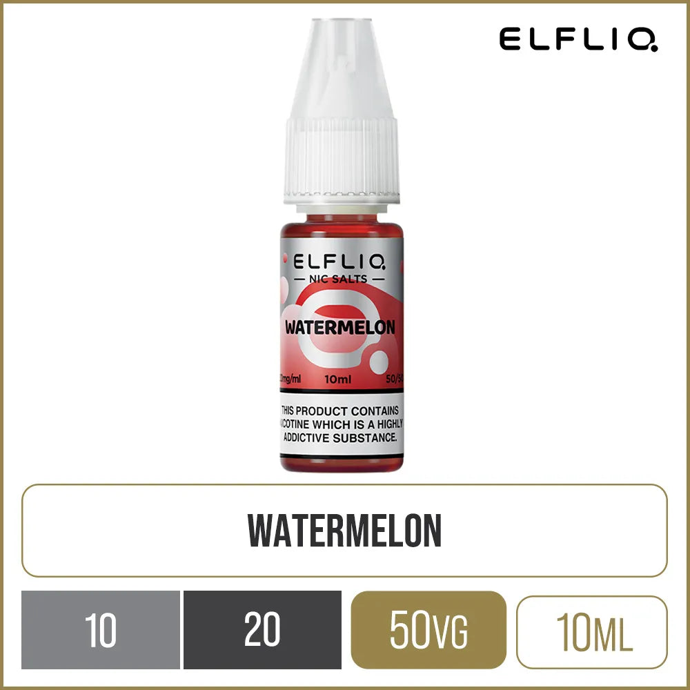 Elfliq by Elf Bar Watermelon E-Liquid 10ml