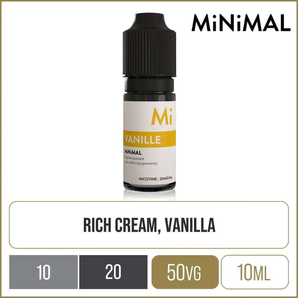 MiNiMAL Mi Vanilla E-Liquid 10ml