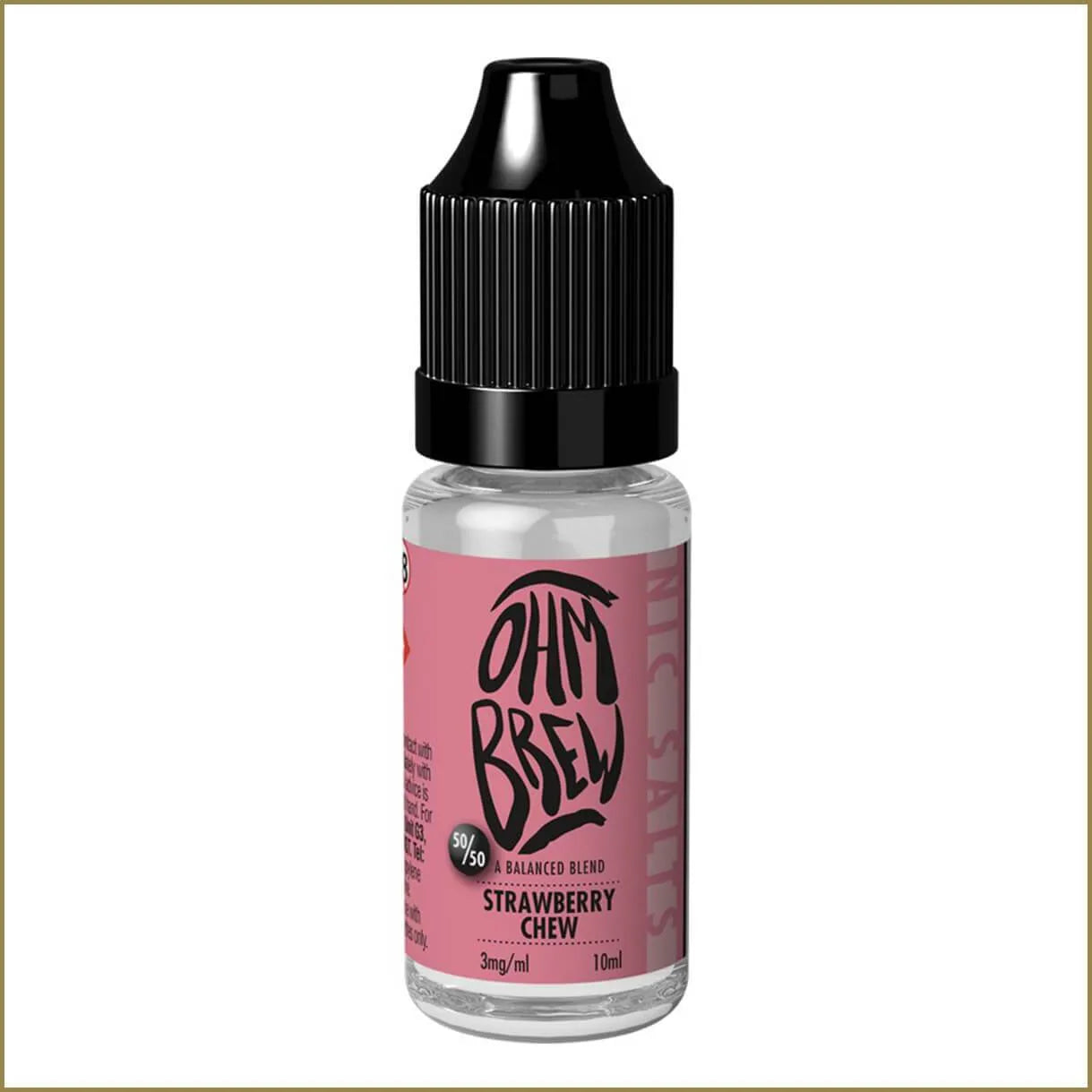 Ohm Brew 50/50 Strawberry Chew 10ml