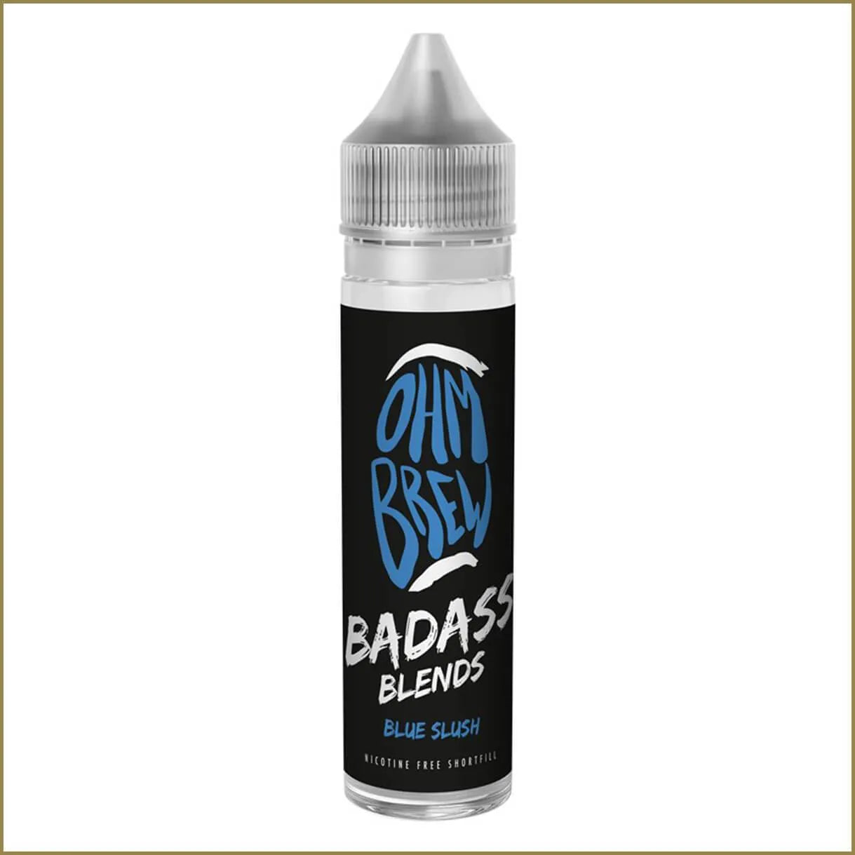 Ohm Brew Badass Blends Blue Slush 50ml E-Liquid Bottle