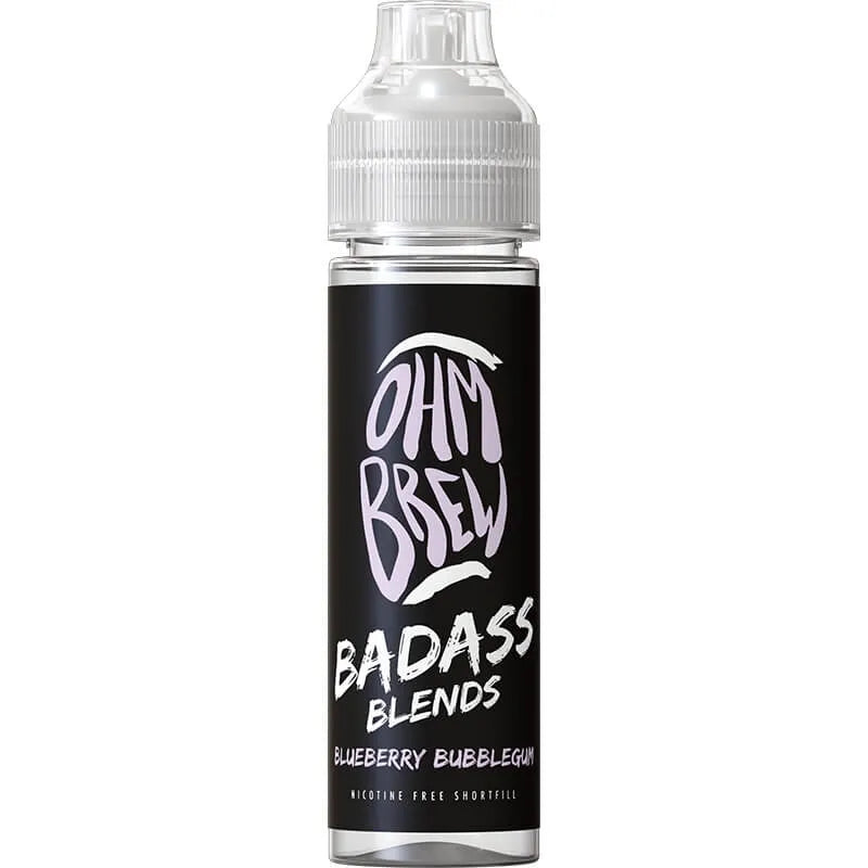 Ohm Brew Badass Blends Blueberry Bubblegum 50ml Bottle