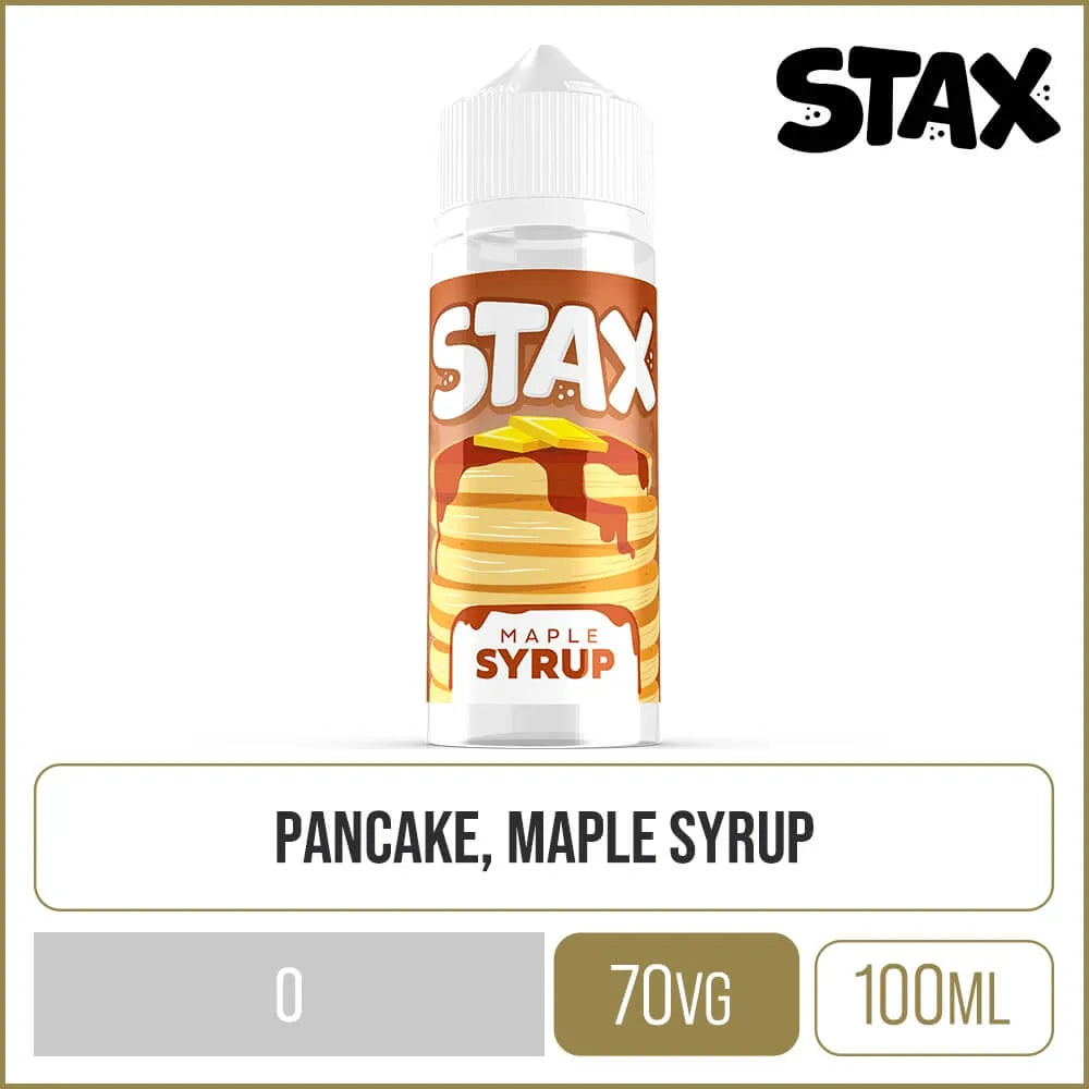 Stax Maple Syrup Pancake E-Liquid 100ml